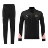 Paris Saint-Germain Trainingsanzüge Suit 2024-25 Schwarze Für Herren